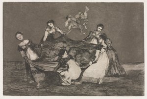 Os Provérbios: Loucura Feminina de Francisco de Goya
