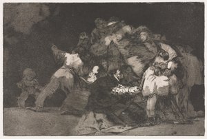 Os Provérbios: Loucura Geral de Francisco de Goya