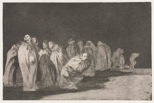 Os Provérbios: Os Homens de Saco de Francisco de Goya