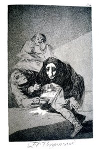 O Envergonhado, 1799 de Francisco de Goya