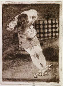 A reclusão de um culpado não requer tormento (Gravação de Francisco de Goya