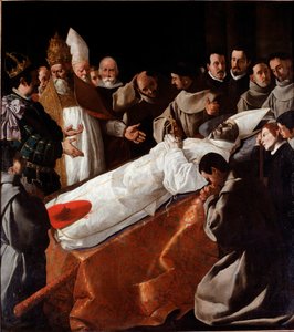 O Corpo de São Boaventura deitado no Estado de Francisco de Zurbaran