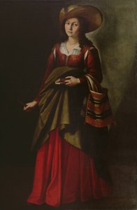 St. marina de Francisco de Zurbaran