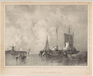 Porto com barcos
Exposição 