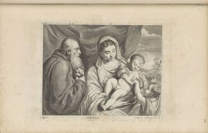 Maria com o Menino Jesus e o jovem João Batista