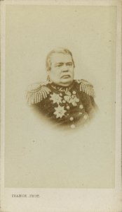 Retrato do Conde Nikolay Muravyov-Amursky 1809-1881, ca 1865.
