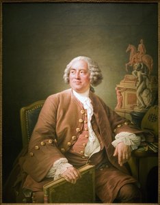 Retrato de Edme Bouchardon (1698-1762), escultor francês, Pintura a óleo sobre tela de François Hubert Drouais (1727-1775). Fotografia, KIM Youngtae, Paris, Musee Carnavalet. de Francois Hubert Drouais