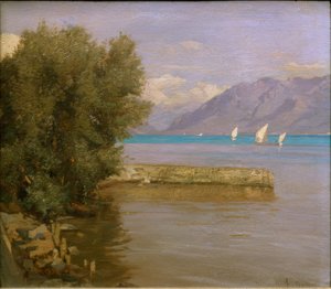 Wirkung des Windes von Francois-Louis-David Bocion