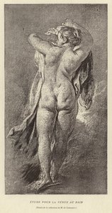 Estudo para a Vénus no Banho de Francois (after) Boucher