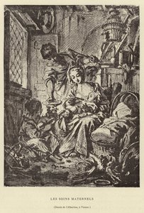 Cuidados Maternais de Francois (after) Boucher