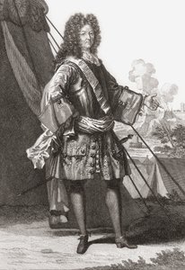 Luís XIV, rei de França e Navarra. (imprimir) de Francois (after) Boucher