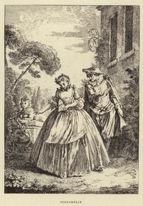 Sganarelle (gravura) de Francois (after) Boucher
