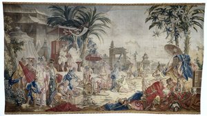 O Mercado Chinês, Manufacture Royale de Beauvais de Francois (after) Boucher