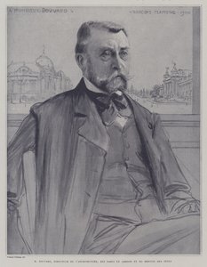 Joseph-Antoine Bouvard, arquiteto e administrador francês (litho)