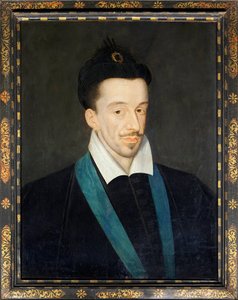 Retrato do rei francês Henrique III (1551-1589), c.1582-86 (pintura) de Francois (attr.to) Quesnel