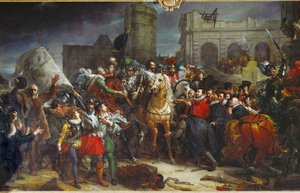 Entrada de Henrique IV em Paris, 22 de março ...