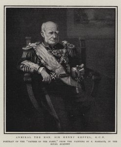Almirante o honorável senhor Henry Keppel, GCB