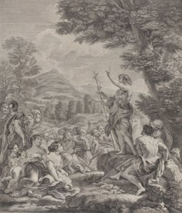 São João Batista pregando a uma multidão, ca. 1729.