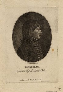 Napoleão como comandante do Exército da Itália, c. 1798