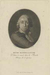 Retrato de Henri Masers de Latude 1725-1805, c. 1793