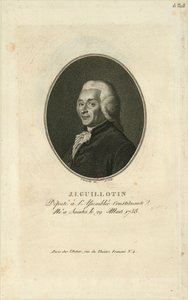 Retrato de Joseph-Ignace Guillotin 1738-1814 , 1796.