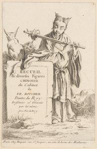 Coleção de diversas figuras chinesas de François Boucher
