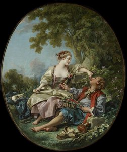 Les Sabots [Os Sapatos de Madeira] de François Boucher