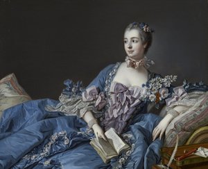 Madame de Pompadour (Jeanne-Antoinette Poisson; 1721-1764) de François Boucher