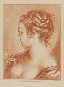 Busto de menina de François Boucher
