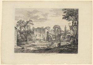 Estudo da natureza segundo François Boucher (n.º 1) de François Boucher