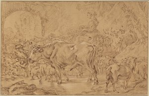 Regresso ao rebanho de François Boucher