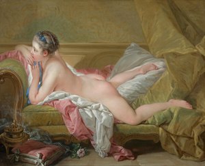 Menina adormecida de François Boucher