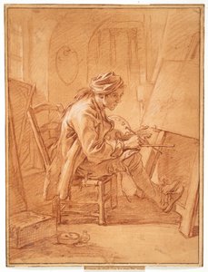 O Artista no Seu Estúdio de François Boucher
