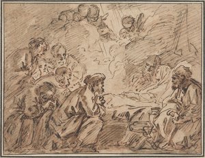A Morte da Virgem de François Boucher
