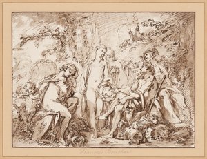 O Julgamento de Paris de François Boucher