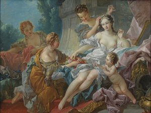 A Casa de Banho de Vénus de François Boucher