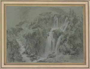 As Cascatas de Tivoli de François Boucher