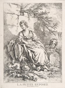 A Jovem a Descansar de François Boucher