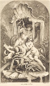 Tritão e Ninfas de François Boucher