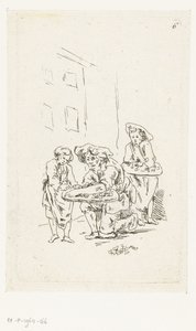 Dois vendedores ambulantes de François Boucher