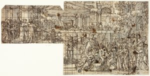 Triunfo de Alexandre de Francois Chauveau