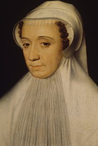 Retrato de Marguerite de Valois (Chateau de Saint-Germain-en-Laye 1553-Paris 1615), de François Clouet (1515-1572) de François Clouet
