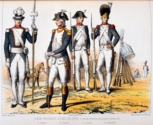 Guarda Nacional de Paris de Francois Cudet