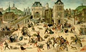Massacre de Saint Barthelemy em 24 de agosto