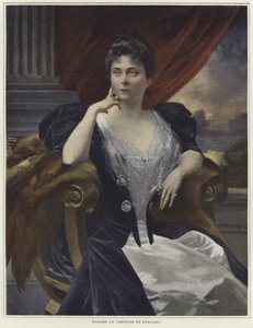 Retrato da Madame Cometesse de Kersaint