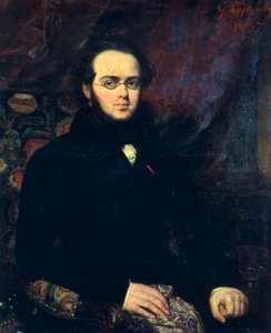 Retrato de Jacques Fromental Elie Levy, conhecido como Halevy (Paris