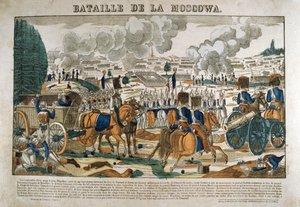 Batalha de Borodino, Rússia, 7 de setembro de 1812, c1835