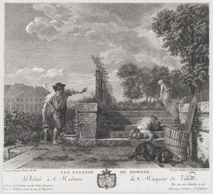 Os Filhos de Pomona, 1778. de Francois Godefroy