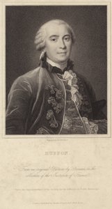 Retrato de Georges-Louis Leclerc, conde de Buffon de Francois Hubert Drouais