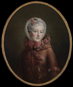 Retrato da princesa Natalya Petrovna Galitzine 1741-1837, 1760 de Francois Hubert Drouais